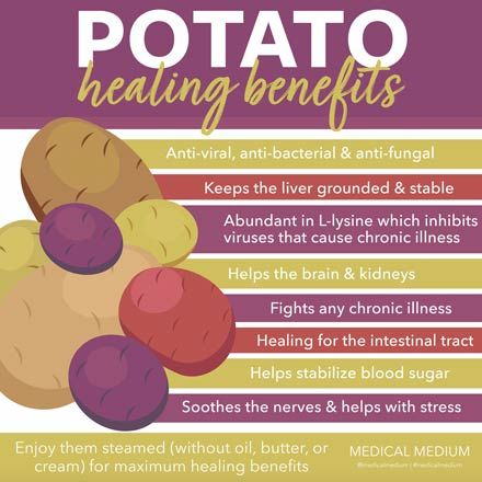 Potato: Healing Benefits Anthony William Medical Medium, Medical Medium Anthony William, Pumpkin Cookies Healthy, Medical Medium Recipes, Benefits Of Potatoes, Foods That Heal, Gut Problems, Medium Recipe, Salad Recipe Ideas