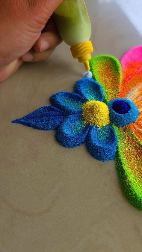 Lotus Rangoli Designs, Lotus Rangoli, Rangoli Designs, Lotus, Quick Saves, Color, Design