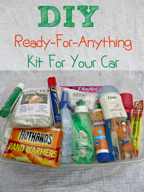 DIY Car Emergency Preparedness Kit & List | Emily Reviews Emergency Preparedness Kit List, Car Cake Tutorial, Car Camping Essentials, Car Emergency Kit, Vintage Jeep, Emergency Preparedness Kit, Survival Quotes, Car Essentials, Diy Camping