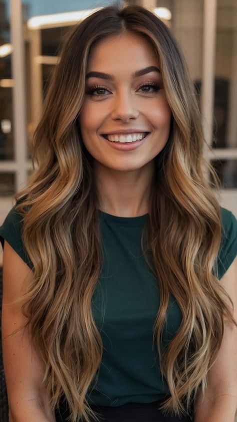 Transform Your Tresses: 15 Trending Fall Hair Colors for 2024 - pulsepathlife.com Fall Hair Colors Brown Eyes, Women Fall Hair Color, Fall Hair Dark Blonde, Burnett Hair Color Ideas For 2024, Highlights For Blondes, Colors For 2024, Warm Highlights, Brunette Hair With Highlights, Chic Autumn