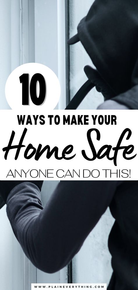 Home Safety Tips (without a lot of money) Front Door Security Locks, Safety Features For Home, Door Safety Security, Security For Home, Security For Apartments, Diy Security Door, Hotel Safety Tips, Diy Home Security Ideas, Home Security Ideas