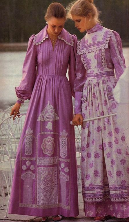 Western and Prairie - Album on Imgur Granny Dress, Fashion 60s, Prairie Dresses, Flower Power Hippie, Vintage Prairie Dress, Style Année 90, Mode Pop, Fashion 1970s, Mode Hippie