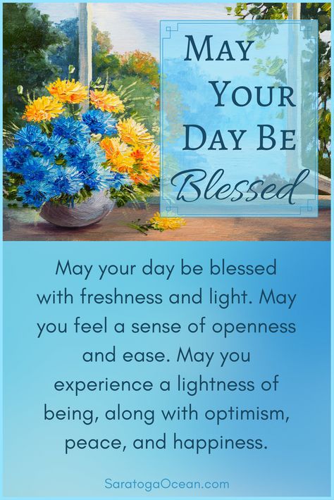 May your day be blessed, today and every day. Have a beautiful day! Blessed Day Quotes, May Your Day Be Blessed, Monday Morning Wishes, Blessed Morning Quotes, Inspirerende Ord, Good Morning Inspiration, Happy Good Morning Quotes, Good Morning Prayer, Appreciation Quotes