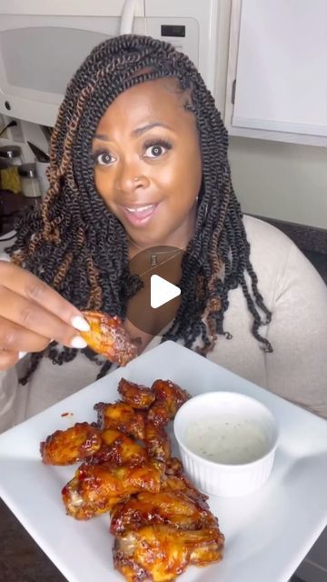 Dwalette King on Instagram: "Cajun Sweet Chili Wings 🔥 Flats or Drums❓I had to repost this wing video because it is one of my fav Wing Recipe videos from a while back. Many of you have made these and told me how much you loved them. These were so quick and easy to make ..Recipe is below ⬇️ 

Season 10-12 chicken drumettes with:
2 tbsp olive oil 
1 tsp Chicken Bouillon Seasoning
1 tbsp Cajun Seasoning( I used Kingsford)
1 tsp onion powder 
1 tsp garlic powder 
1 tsp smoked paprika 
1 tsp black pepper 
Place in the Airfryer on 400 degrees for 20-25 min, flip halfway through cook time. 
Cajun Sweet Chili Sauce 
-To a pan add 1/2 c. Sweet Chili Sauce, 1 tsp honey and 1 tsp Cajun seasoning 
- Toss Wings in sauce and enjoy!
.
.
.
.
.
.
.
.
.
.
.
.
.
.
.
.
.
.
.
.
.
.
.
.
.
.
.
.
.
.
.
.
.
.
.
. Chicken Drumettes, Sweet Chili Wings, Chili Wings, Cabbage Recipes Healthy, Wing Recipe, Chicken Bouillon, Tasty Chicken, Fried Chicken Wings, Chicken Meals