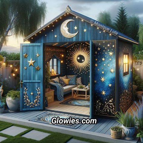 1925 Bungalow, Monique Lula, Witchy House, Enchanted Cottage, Bohemian Style Decor, Witch Cottage, Easy Diy Room Decor, Hippie Homes, Backyard Office