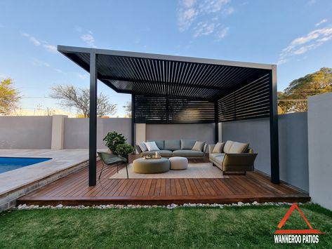 Pool Gazebo Ideas Cabanas, Cabana Ideas Backyard, Pool Gazebo, Pool Pergola, Modern Pool House, Modern Gazebo, Pool House Designs, Outdoor Pool Area, Pool Landscape Design