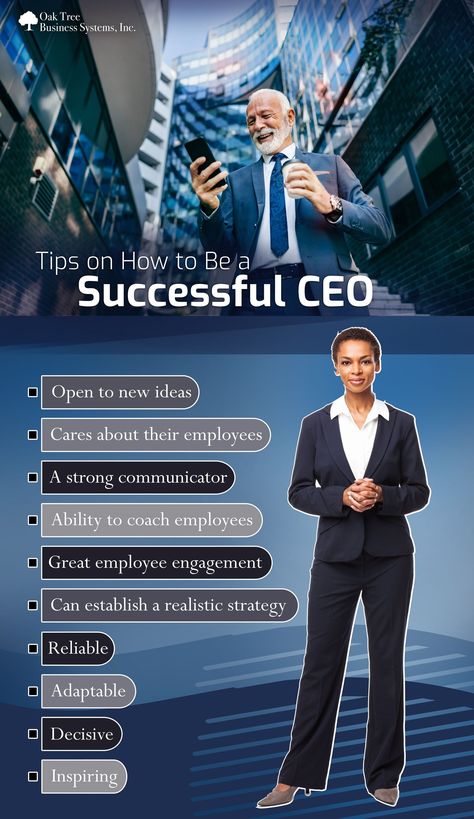 Here are some simple tips on how to be a successful CEO, or even just a successful employee before you get to that rung of the corporate ladder. These are not just for credit union CEOs, but for any company. https://oaktreebiz.com/2022/12/05/tips-on-how-to-be-a-successful-ceo/ #creditunions #creditunion #creditunionlife #credituniondifference #peoplehelpingpeople How To Be A Ceo, Ceo Dashboard, Corporate Tips, Ceo Logo, Ceo Tips, Business Study, Business Worksheet, Capital One Credit Card, Business Strategy Management