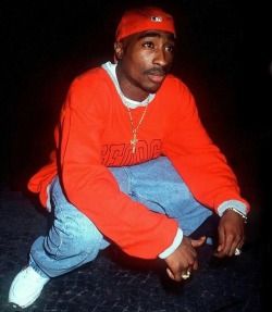 TUPAC AMARU SHAKUR Tupac Shakur, Tupac, Hip Hop, Orange, Sneakers, Red, Blue, White