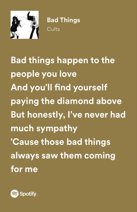 Spotify Lyrics, Bad Things Lyrics, Bad Things, Finding Yourself, Songs, Memes, Music