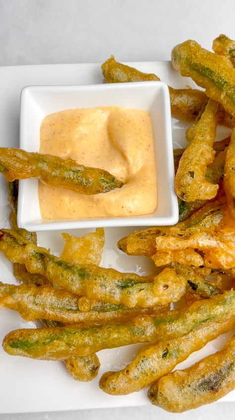 Crispy Green Beans PF Chang's Copycat Recipe - Bad Batch Baking - Restaurant Copycat Recipes & Family Favorites Chinese Fried Green Beans, Copycat Pf Chang Green Beans, Crispy Baked Green Beans, P.f. Chang’s Crispy Green Beans, Copycat Pf Chang's Spicy Green Beans, Crispy Green Beans Baked, P F Chang’s Green Beans, Deep Fried Green Beans Recipe, Pf Chang’s Green Beans