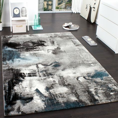 Bradyn Grey/Turquoise Rug Taupe Rug, Turquoise Rug, Blue Grey Rug, Silver Rug, Austin Design, Gold Rug, Modern Carpet, Yellow Rug, Purple Rug