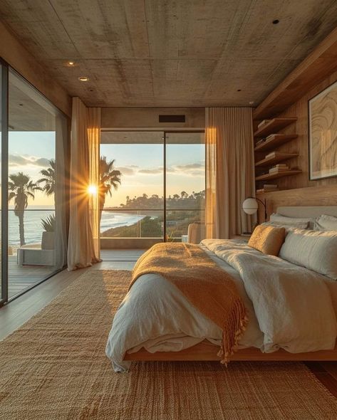 Beach House Interior Bedroom, Plettenberg Bay, Luxury Beach House, Dream Beach Houses, Luxurious Bedroom, Modern Beach House, Beach House Interior, Beach House Design, Dream House Interior