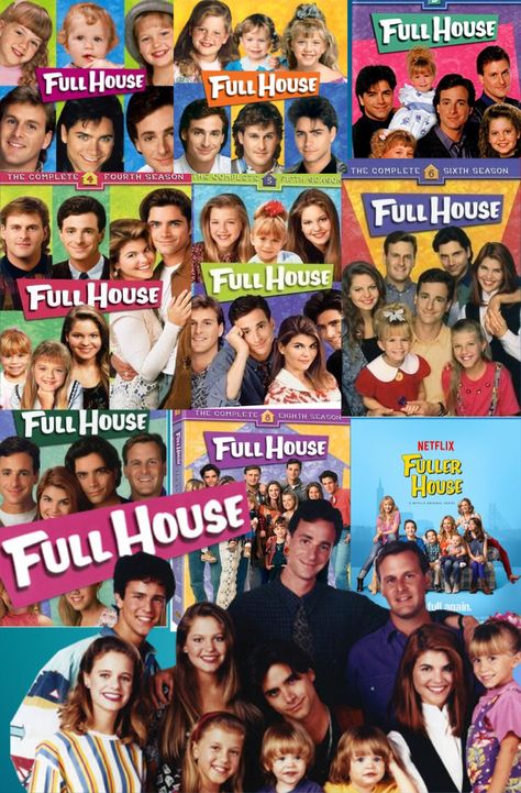 I hope you guys like it!These are all the seasons 1-8 + Fuller House . Full House Season 1, The Fuller House, Baywatch Poster, Marcel The Shell, Polite Society, Fuller House, Philippine News, Science Fiction Tv, Horror Music