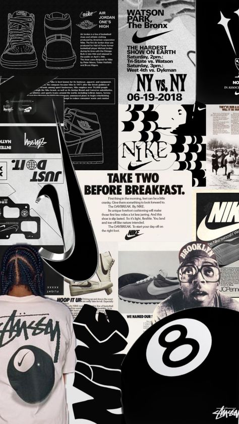 #nike #swoosh #vibes #shufflefyp Nike Collage, Bow Wallpaper Iphone, Stussy Wallpaper, Streetwear Wallpaper, Iphone Wallpaper Photography, Bow Wallpaper, Bubbles Wallpaper, Cute Laptop Wallpaper, Original Iphone Wallpaper