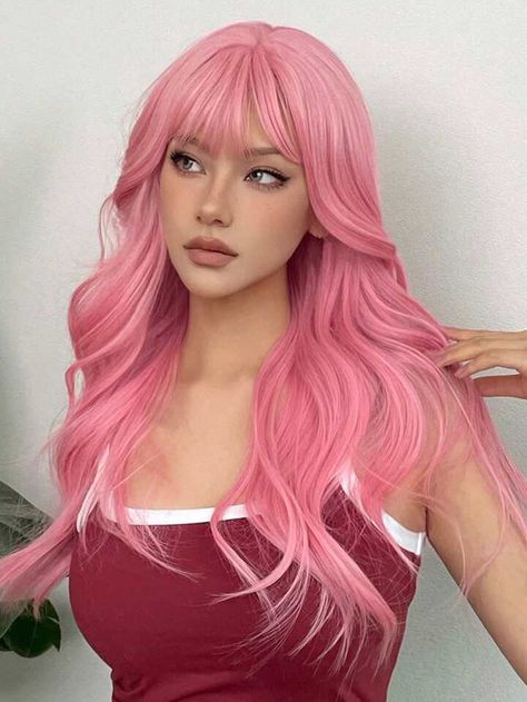 Natural Hair Wigs, Long Curly Wig, Pink Wig, Brown Wig, Body Wave Hair, Long Wigs, Long Curly Hair, Zayn Malik, Curly Wigs