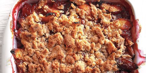 How to Turn Any Summer Fruit Into a Crumble  | Martha Stewart Peach Buckle, Peach Crumble, Peach Recipes, Fruit Crumble, Crumble Topping, Peach Cobbler, Breakfast Brunch Recipes, Cooking Recipes Desserts, Summer Fruit