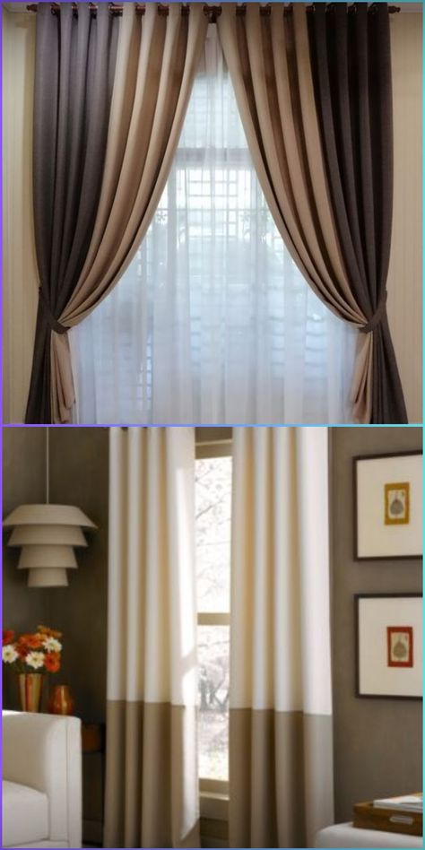 Discover decorative curtains for living room that complement grey seats living. Opt for modern home decor long curtains in subtle hues to match grey walls living, elevating your space's aesthetic. Brown Curtains, Decorative Curtains, Long Curtains, Curtains For Living Room, Curtain Ideas, White Living, Curtain Decor, Grey Walls, Modern Home Decor