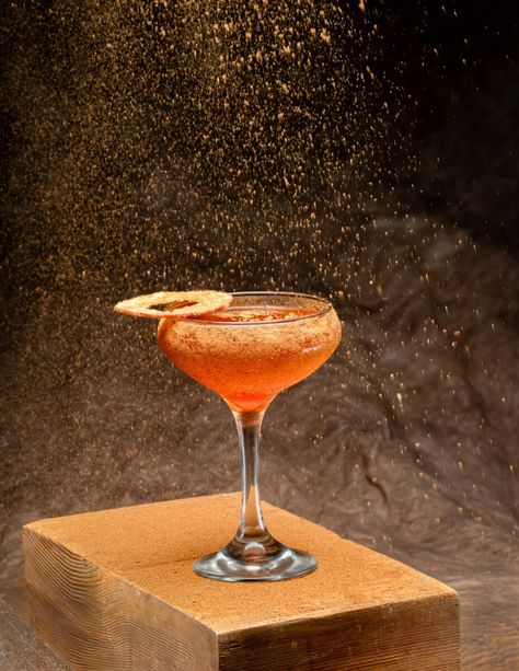 In the world of Dune, mélange or “the spice” is an important commodity. So naturally it's the star of our Sands of Arrakis Dune cocktail too. Timothee Chalamet Zendaya, Dune Part 2, Josh Brolin, Austin Butler, Gold Labels, Adult Drinks, Timothee Chalamet, Special Effects, Juicing Recipes