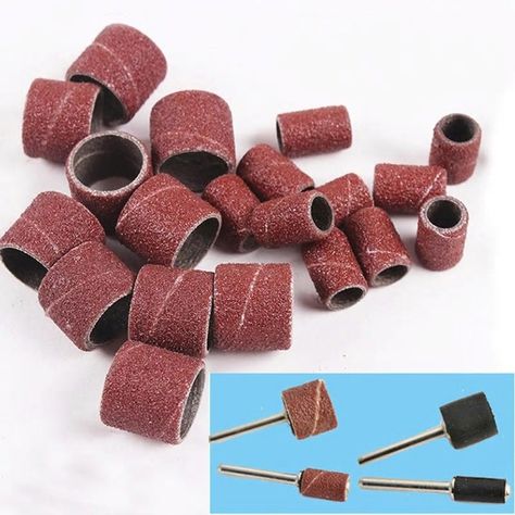 300x 1/4 1/2 dremel rotary tool sanding sleeves sanding sleeves woodcarving sanding paper grinding wheel woodworking polishing Dremel Tool Accessories, Mini Circular Saw, Woodworking Drill Bits, Dremel Accessories, Sanding Tools, Dremel Rotary Tool, Dremel Tool, Circular Saw Blades, Wood Carving Tools