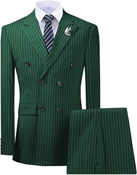 Double Breasted Pinstripe Suit, Green Tuxedo, Silver Jacket, Burgundy Blazer, Groom Tuxedo, Wedding Jacket, Pinstripe Suit, Peak Lapel, Wolverhampton