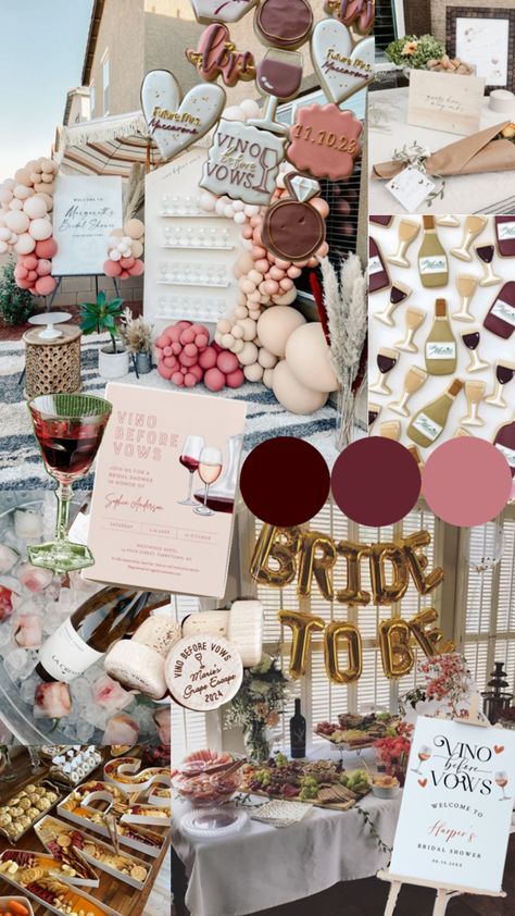 Vino Before Vows, Country Bachelorette Parties, Country Bachelorette, Bridal Shower Inspo, Bridal Shower Wine, Wedding Shower Themes, Bridal Bachelorette Party, Bachelorette Themes, Bachelorette Trip