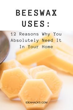 There are many useful beeswax uses that you can use in your house. If you are looking for some creative ways to use beeswax in your home, you have come to the right place. In this article, we'll take a look at 12 reasons why you absolutely need beeswax in your home. #BeeswaxUsesDIY #BeewaxUsesBeauty How To Make Beeswax Pellets, Beeswax Pellets Uses, Beeswax Skincare Recipes, Uses For Beeswax Diy, Beeswax Uses Diy, Benefits Of Beeswax For Skin, Bees Wax Uses, Beeswax Uses, Beeswax Benefits