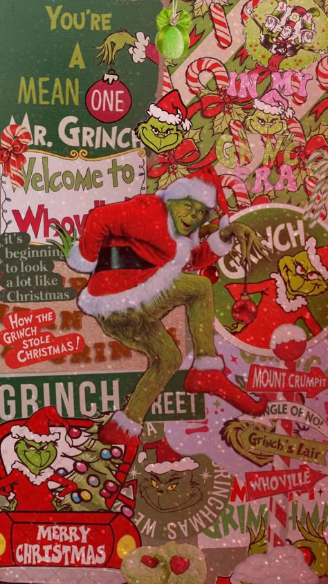 #grinch srry i havent been posting i will be tho bc its christmasssss Merry Christmas Wallpaper Grinch, Max From The Grinch Wallpaper, Christmas Iphone Wallpapers Grinch, Grinch Iphone Wallpaper Aesthetic, Grinch Wallpaper Ipad, Preppy Grinch Wallpaper, Christmas Background Grinch, The Grinch Pfp, Grinch Wallpaper Christmas