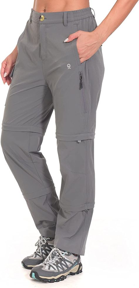 Zip Off Cargo Pants, Outdoor Pants Women, Womens Hiking Pants, Best Hiking Pants, Zip Off Pants, Camping Clothes, Golden Feather, Hiking Clothes, 2023 Outfits