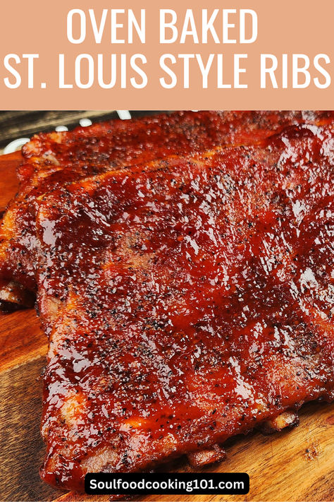 Oven Baked St. Louis Style Ribs Best Pork Ribs In The Oven, Baked St Louis Style Ribs, Pork St Louis Style Spareribs In Oven, Best Baked Ribs Oven, Saint Louis Ribs Oven, At Louis Style Ribs, How To Cook St Louis Ribs In Oven, Easy Spare Ribs In The Oven, St Louis Pork Spare Ribs Recipe