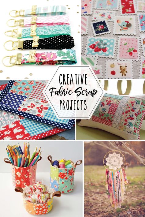 Wood And Fabric Crafts, Small Fabric Scraps Ideas, Sew To Sell Ideas, Scrapbuster Projects, Diy Easy Sewing Projects For Beginners, No Sew Crafts With Fabric, Scrap Fabric Projects Free Pattern, Quick Sewing Projects To Sell, Small Fabric Projects