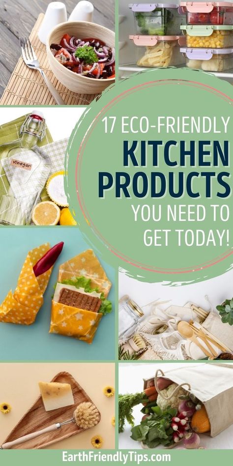 Eco Friendly Kitchen Products, Eco Friendly Ideas, Plastic Free Kitchen, Waste Free Living, Conscious Consumption, Toxic Cleaning Products, Plastic Free Living, Zero Waste Kitchen, Sustainable Kitchen