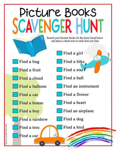 Literacy Scavenger Hunt, Magazine Scavenger Hunt, Book Week Activity Ideas, Library Scavenger Hunt For Kids, Library Activity Ideas, Library Activities For Preschoolers, Take Your Child To The Library Day Ideas, Book Club Activities For Kids, Library Scavenger Hunt Elementary