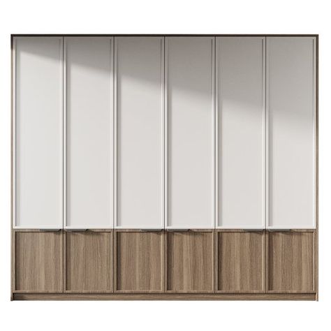 wardrobe 184 Wall Elevation, Wardrobe Door Designs, Dressing Table With Chair, Kitchen Wall Lights, Wardrobe Designs, Wardrobe Room, Bedroom Cabinets, Door Detail, Decorative Plaster