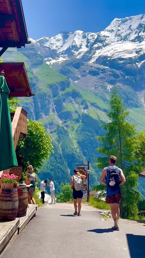 This small village 😍- how beautiful Switzerland really is!🇨🇭 📍Gimmelwald . . 🎥: @markusleuprecht . #swissalps #switzerland #swisslove… | Instagram Dream Country, Beautiful Countries, Beautiful Switzerland, Hollywood Hotel, Visit Switzerland, Romantic Surprise, Los Angeles Hotels, Travel Club, Countries In The World