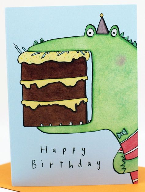 IF YOU WANT ANY DESIGN CONTACT ME Birthday Cards Drawing Hand Drawn, Original Birthday Cards, Happy Birthday Card Drawing, Birthday Cards Dinosaur, Birthday Card Diy Kids, Painting Birthday Cards, Cute Birthday Drawings, Birthday Illustration Design, Cute Happy Birthday Drawings