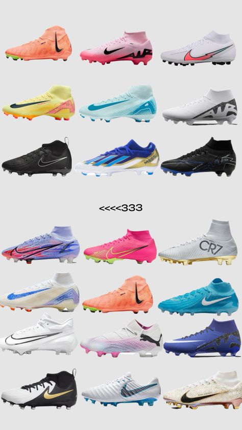 #cleats #soccer #nike #adidas Adidas Soccer Boots, Adidas Football Cleats, Best Soccer Shoes, Cute Converse Shoes, Cleats Soccer, Cute Converse, Nike Cleats, Soccer Boots, Soccer Sports