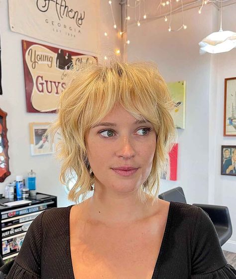 Kort Bob, Modern Shag Haircut, Short Shaggy Haircuts, Short Shag Haircuts, Shaggy Short Hair, Short Shag Hairstyles, Shaggy Haircuts, Shag Haircuts, Short Shag