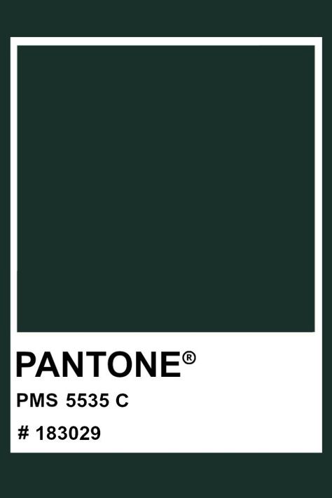 PANTONE 5535 C #pantone #color #PMS #hex | Pantone green, Pantone color chart, Green color names Green Pantone Colors, Pantone Vert, Dark Green Pantone, Pantone Green Shades, Verde Pantone, Vert Pantone, Pantone Verde, Slytherin Room, Green Color Names