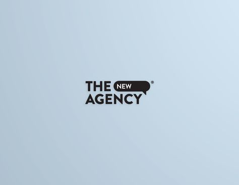 The New Agency by THE NEW AGENCY, via Behance News Agency Logo, Agency Logos, Pub Logo, Agency Logo, Letter To Yourself, News Agency, Corporate Identity, Cool Logo, Love Design