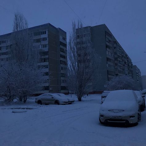 Blue Hour Winter, Blue Winter Aesthetic, Russian Vibe, Wattpad Background, Midwest Emo, Russian Winter, East Europe, Cat Icon, Winter Scenery