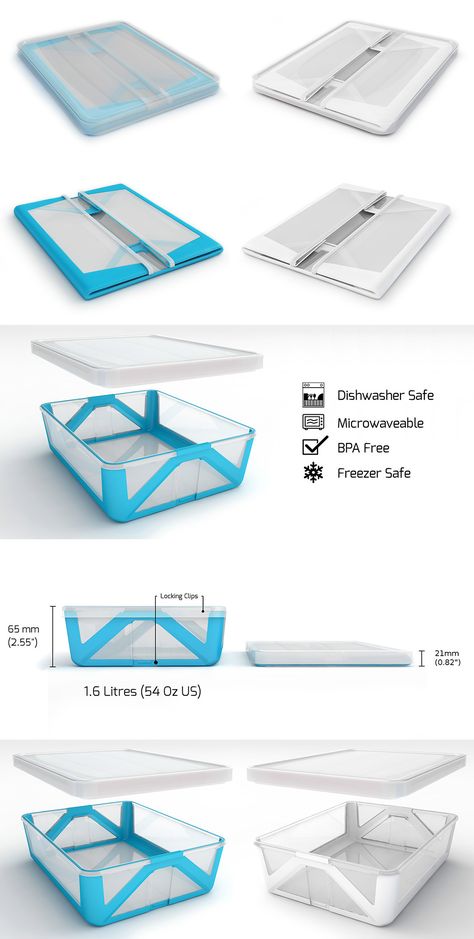 Food Storage Design, Container Ideas Storage, Food Container Design, Plastic Product Design, Food Containers Design, Food Container Storage, Food Carrier, Contemporary Living Room Furniture, Plastic Food Containers