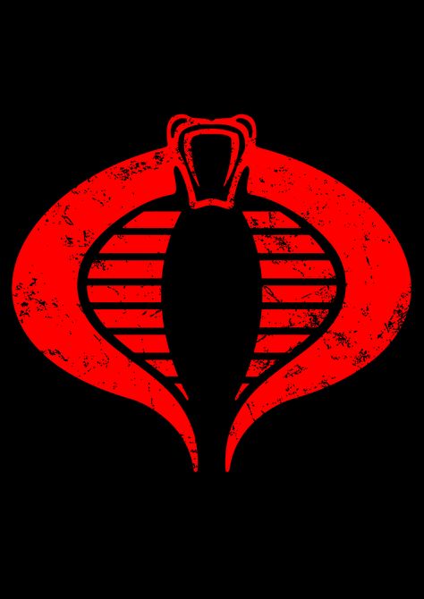 Gi Joe Cobra Logo, Gi Joe Art, Gi Joe Logo, Cobra Gi Joe, Sci Fy, Gi Joe Characters, Cobra Tattoo, Wallpaper Video, Cobra Commander