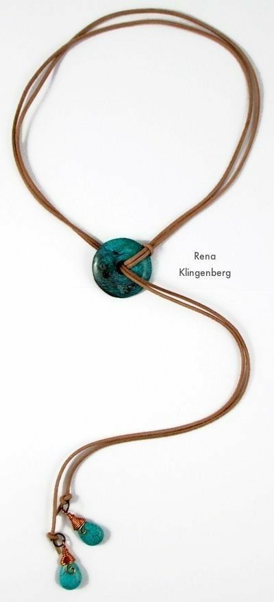 Rena Klingenberg, Washer Jewelry, Necklace Tutorial, A Necklace, Diy Schmuck, Bijoux Diy, Lariat Necklace, Leather Necklace, Schmuck Design