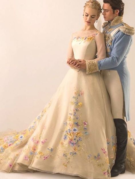 Cinderella Wedding Dress Disney, Cinderella Wedding Dress, Wedding Gown Princess, Dresses Cinderella, Cinderella Movie, Cinderella 2015, Fairytale Gown, Wedding Dresses Cinderella, Cinderella Wedding