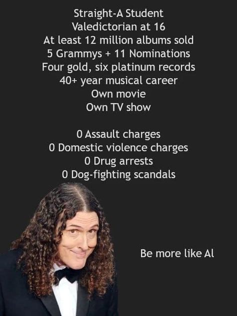 Weird Al, Free Novels, So Weird, Faith In Humanity Restored, Humanity Restored, Rough Day, I Have No Friends, Crazy Funny Videos, Guy Names