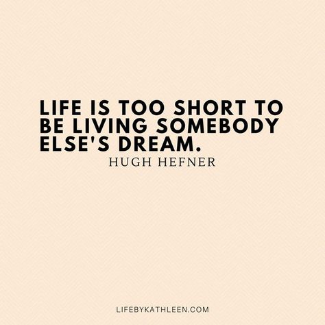 Life is too short to be living somebody else's dream - Hugh Hefner #quotes #hughhefner #lifeisshort #dream #bunny #playboy #vintage #robe Unique Charcuterie Board Ideas, Girls Night Cocktails, Unique Charcuterie Board, Unique Charcuterie, Bunny Quotes, Cocktails And Mocktails, Cute Bible Verses, Charcuterie Board Ideas, Cute Bibles