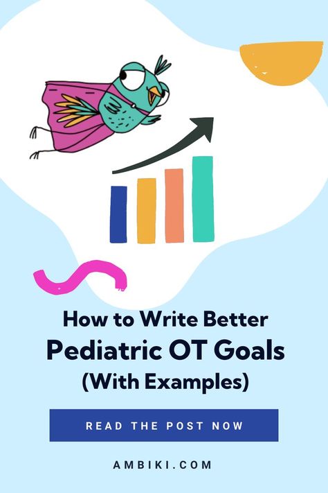 Goal writing can be one of the trickiest aspects of the pediatric OT profession. What makes goals effective? How can you ensure they are appropriate and attainable for your patients? In this post, we'll discuss a framework that includes the most important components of an effective pediatric occupational therapy goal. We'll also consider some examples and offer tips for creating great goals of your own. Occupational Therapy Goals, Therapy Goals, Pediatric Occupational Therapy, Cool Writing, Occupational Therapy, Physical Therapy, Pediatrics, How Can, Physics