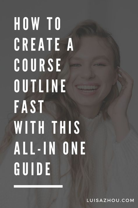 Course Outline Template, How To Create A Course, Course Template Design, Course Creation Template, Online Course Template, Create A Course, Course Outline, Train The Trainer, Money Lessons