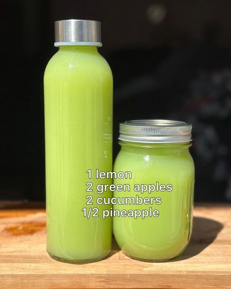 Juice For Gut Health, Juicing For Beginners, Pineapple Cucumber, Cleaning Naturally, Healthy Juice Drinks, Fresh Juices, Juicy Juice, Beverage Recipes, Increase Energy Levels