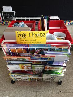 Free Choice Art Center - make free choice relax center for myself (incl. Art). I need to take more breaks! Art Teacher Supplies, Free Choice Art, Art On A Cart, Changes Art, Tab Art, Art Classroom Organization, Elementary Art Classroom, Art Classroom Management, Art Sub Plans